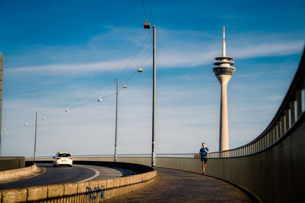 Maximilian Thorwirth (SFD 75 Duesseldorf) am 10.05.2022 im Sportpark Niederheid in Duesseldorf